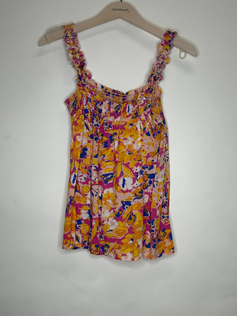 Mouwloze topjes – Vila – Maat 38 – Geel