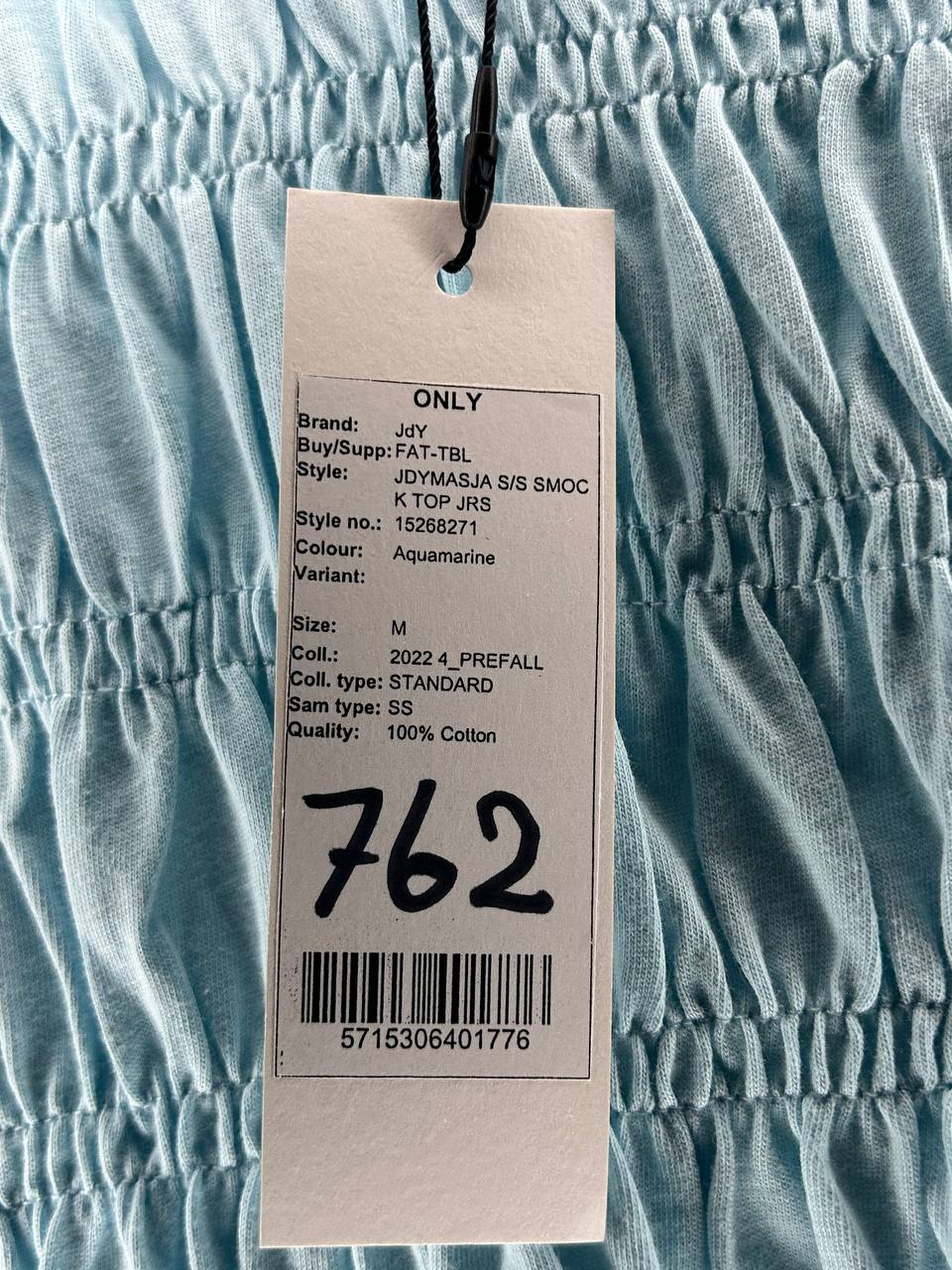 Topjes & Shirts – Only – Maat M – Blauw