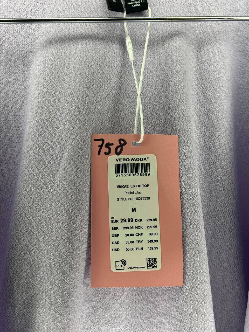 Topjes & Shirts – Vero Moda – Maat M – Paars