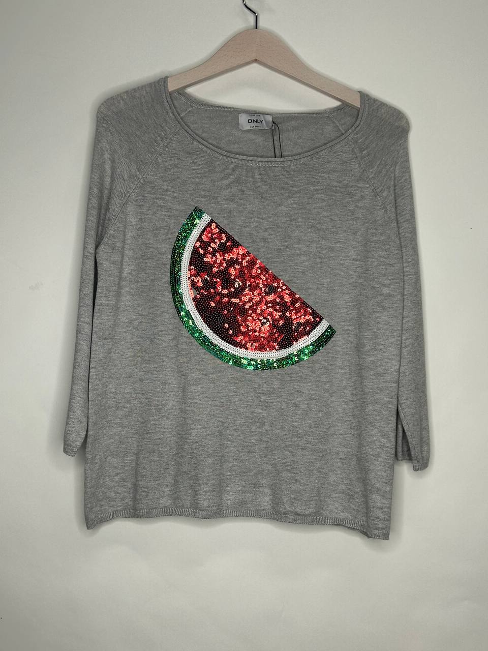 Sweaters – Only – Maat M – Grijs