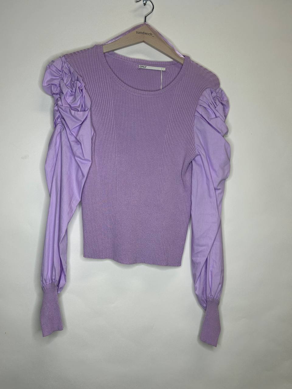 Topjes & Shirts – Only – Maat M – Paars