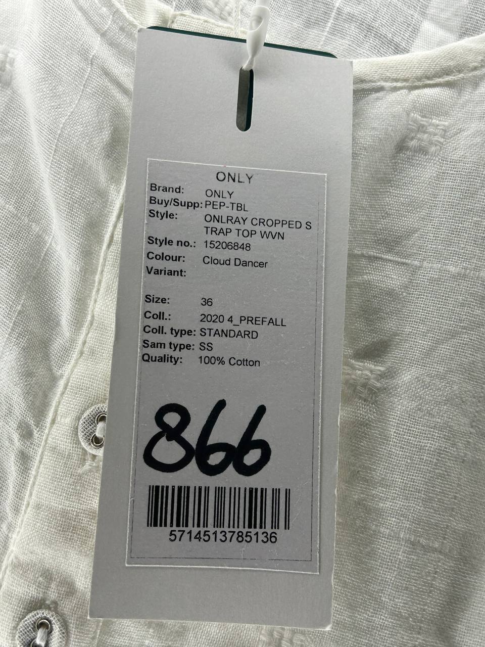 Mouwloze topjes – Only – Maat 36 – Wit