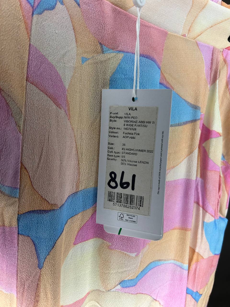 Lange rokken – Vila – Maat 36 – Multicolor