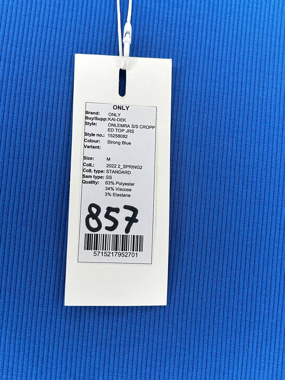 T-Shirts – Only – Maat M – Blauw