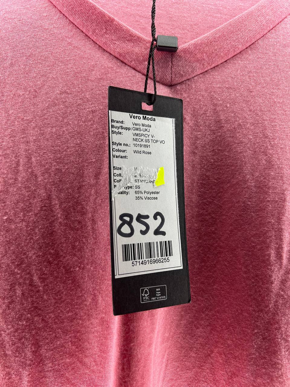 T-Shirts – Vero Moda – Maat S – Roze