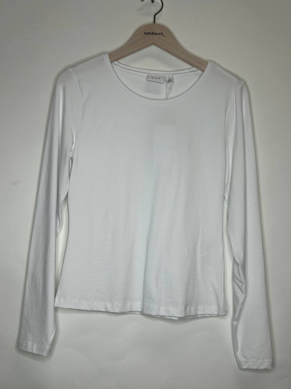 Longsleeves – Vila – Maat M – Wit