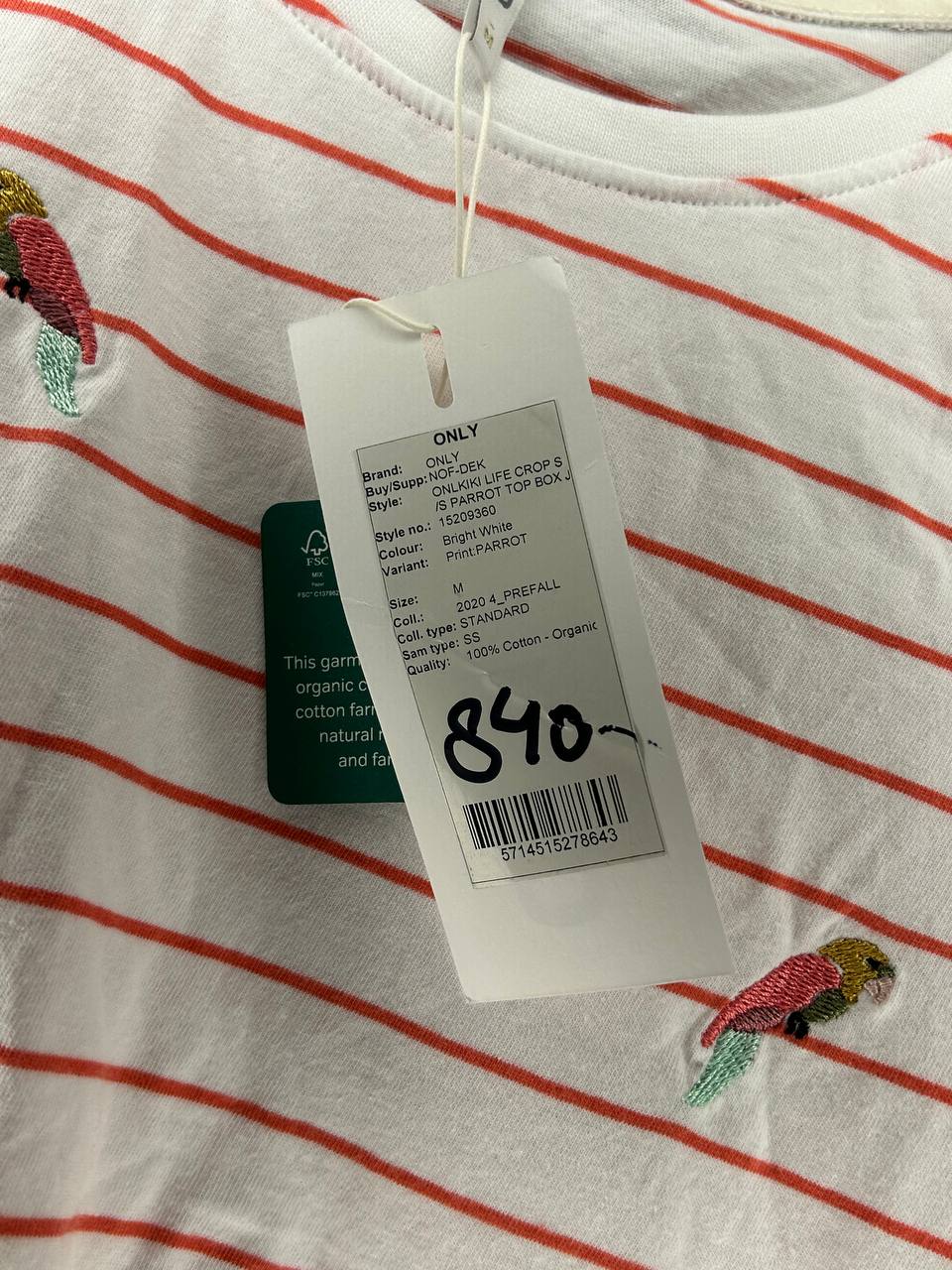 T-Shirts – Only – Maat M – Wit