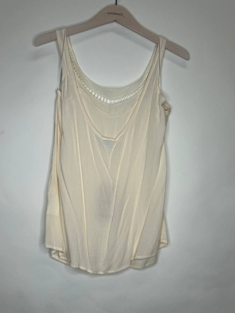 Mouwloze topjes – Vila – Maat 38 – Wit