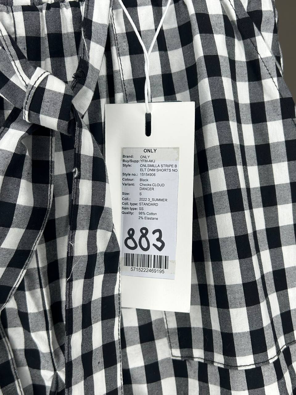 Korte broeken – Only – Maat S – Zwart