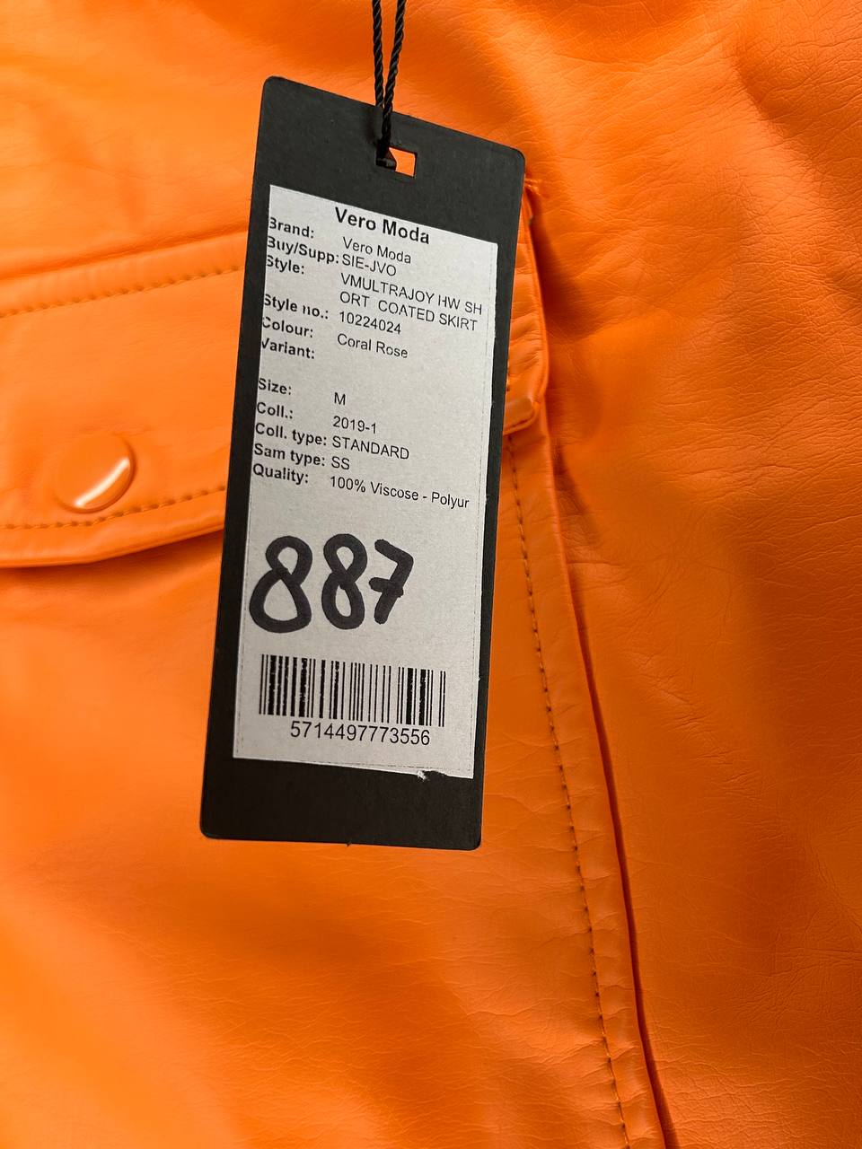 Korte rokken – Vero Moda – Maat M – Oranje