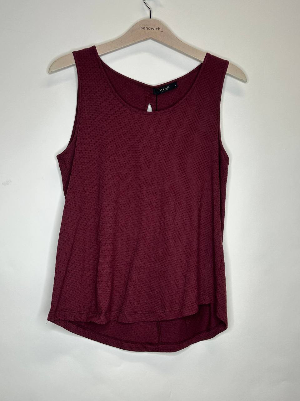 Mouwloze topjes – Vila – Maat M – Rood