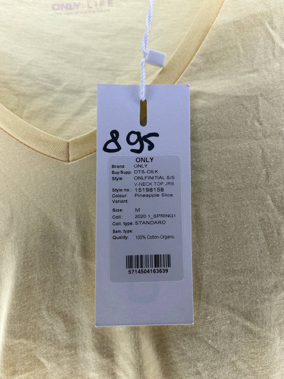 T-Shirts – Only – Maat M – Geel