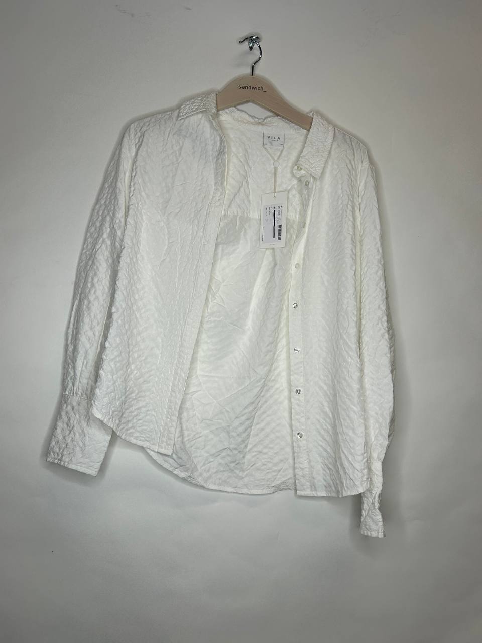 Overhemden – Vila – Maat 38 – Wit