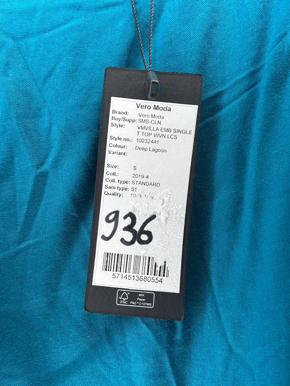 Mouwloze topjes – Vero Moda – Maat S – Blauw