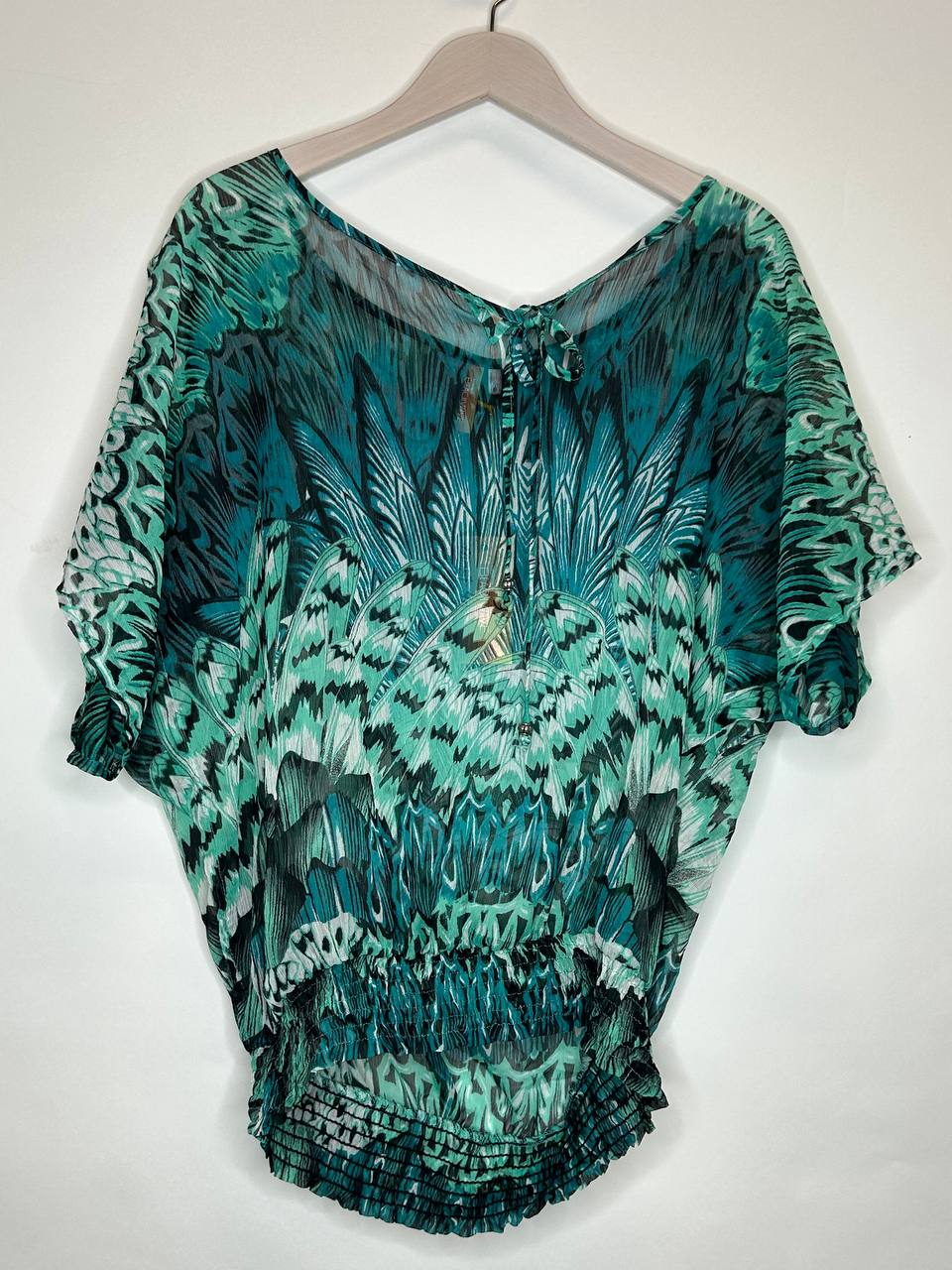 Zomerjurken – Beachwave – Maat 40 – Groen