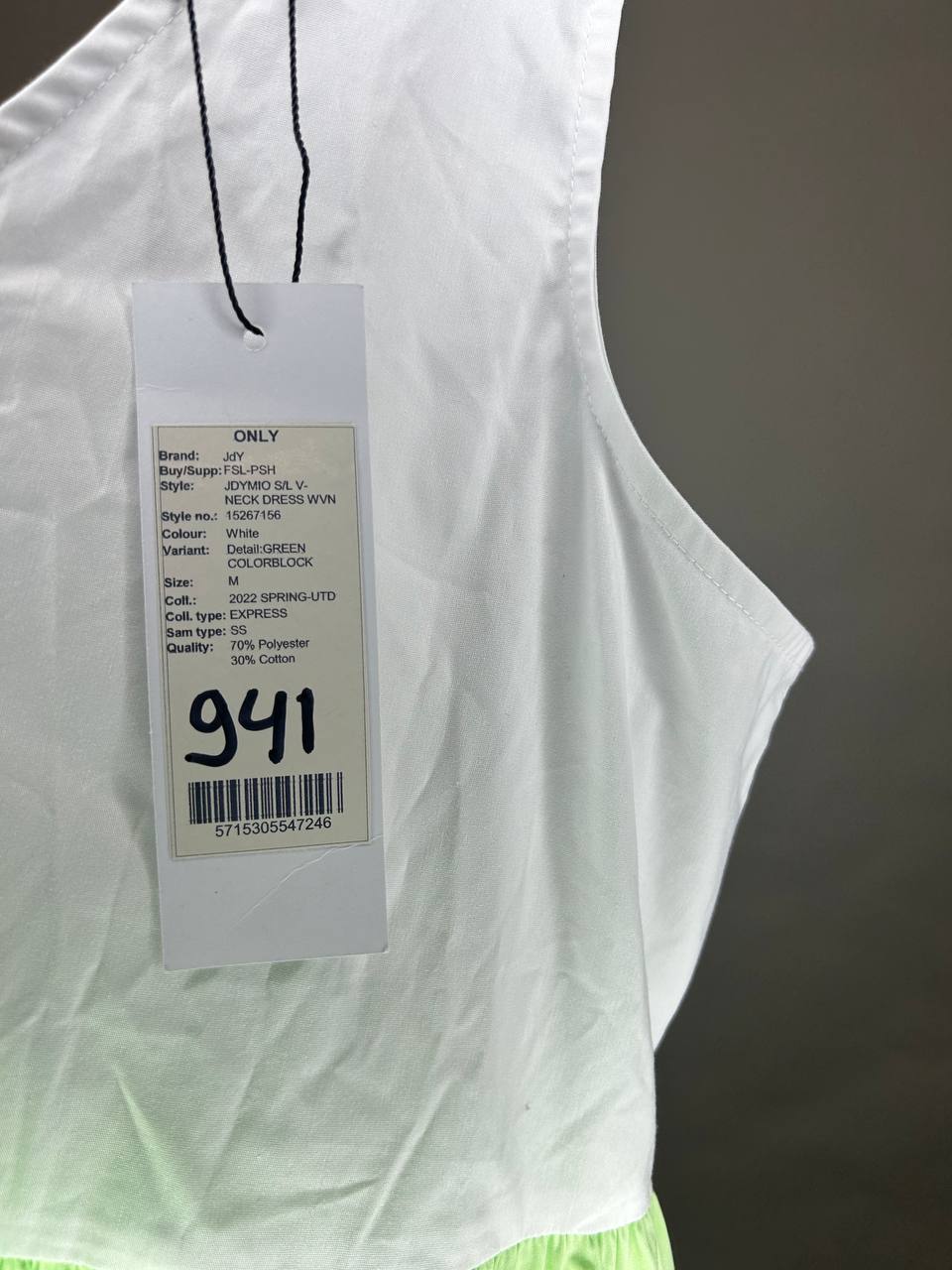 Zomerjurken – Only – Maat M – Wit