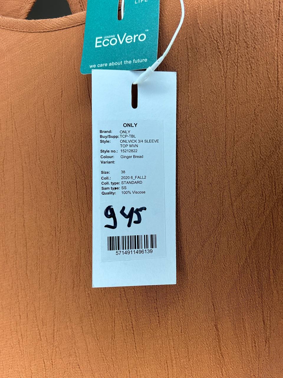 Blouses – Only – Maat 38 – Oranje