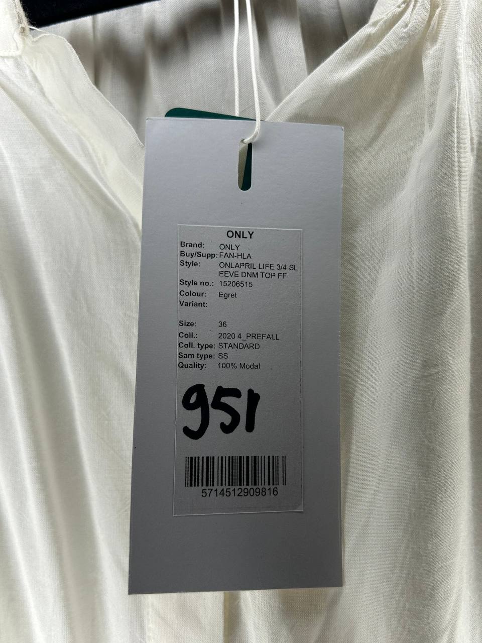 Blouses – Only – Maat 36 – Wit