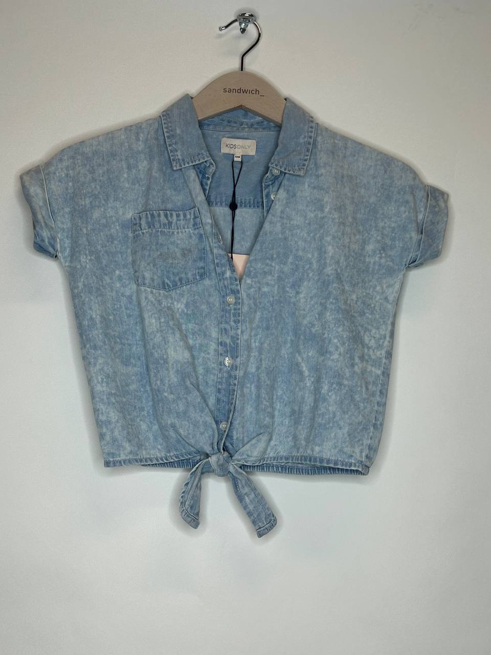 Topjes & Shirts – Only – Maat M – Blauw