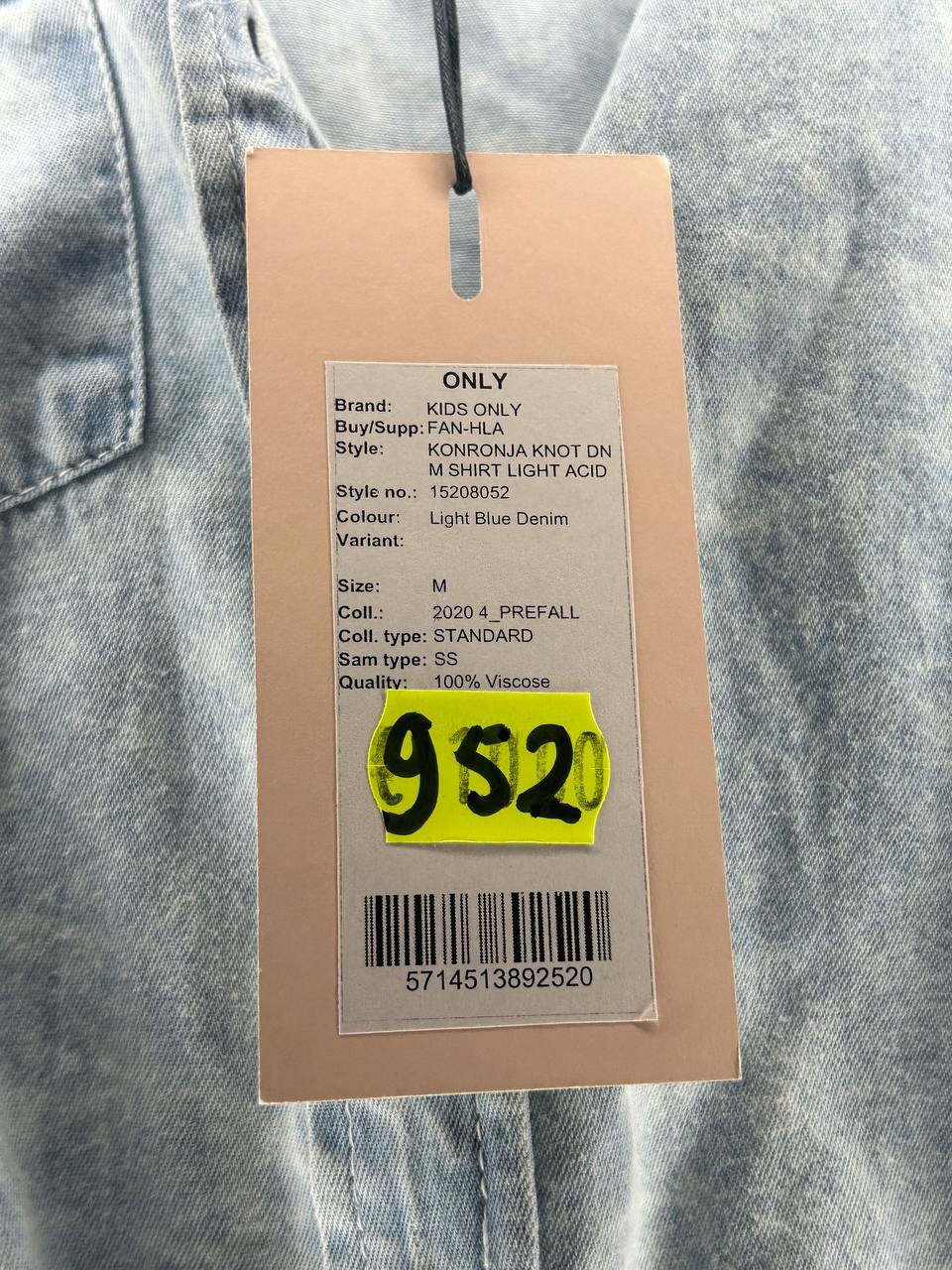 Topjes & Shirts – Only – Maat M – Blauw