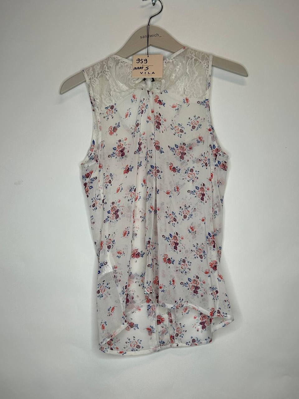 Blouses – Vila – Maat S – Wit