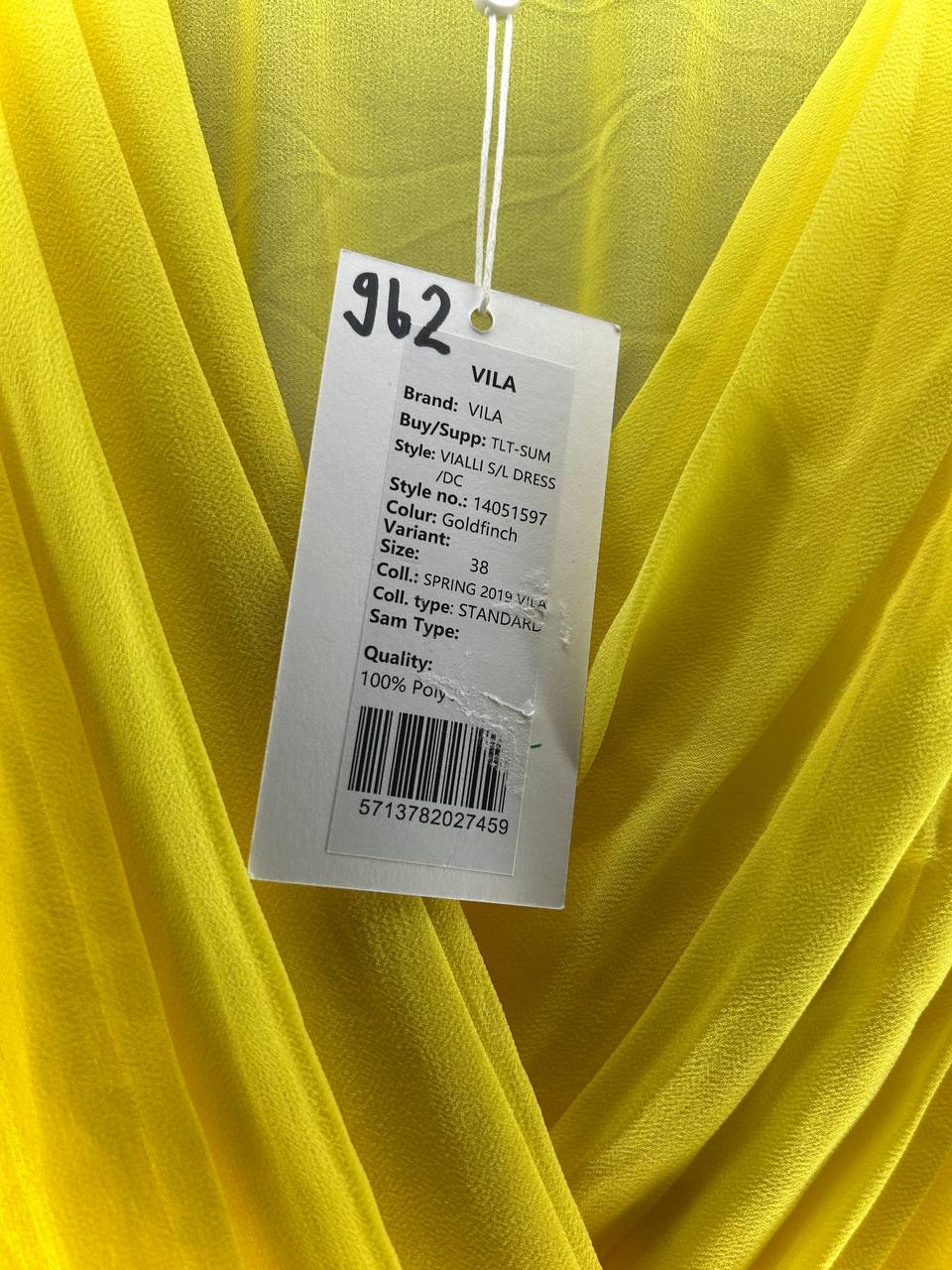 Gelegenheidsjurken – Vila – Maat 38 – Geel