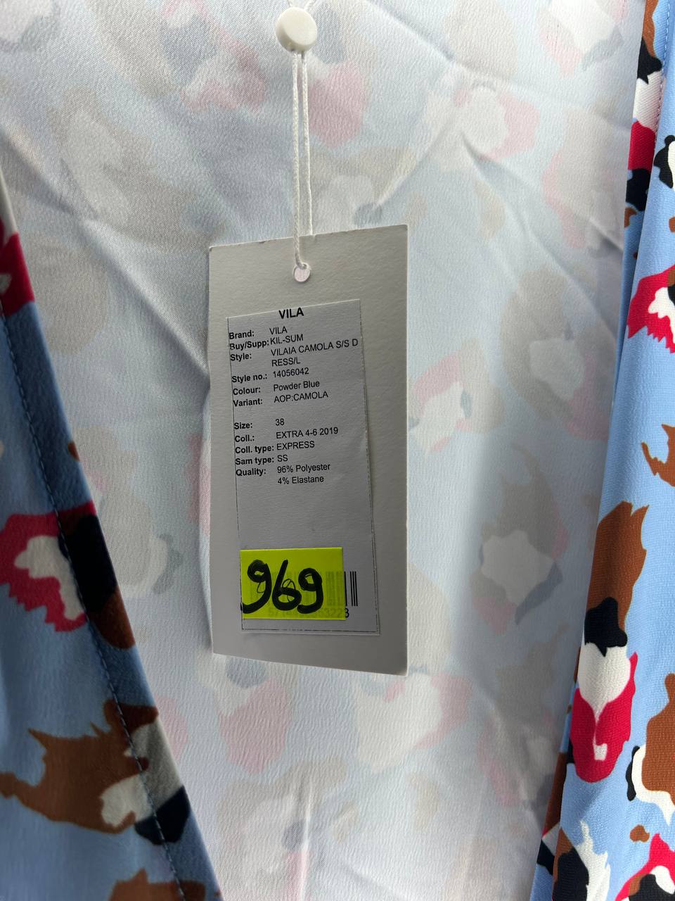 Zomerjurken – Vila – Maat 38 – Blauw