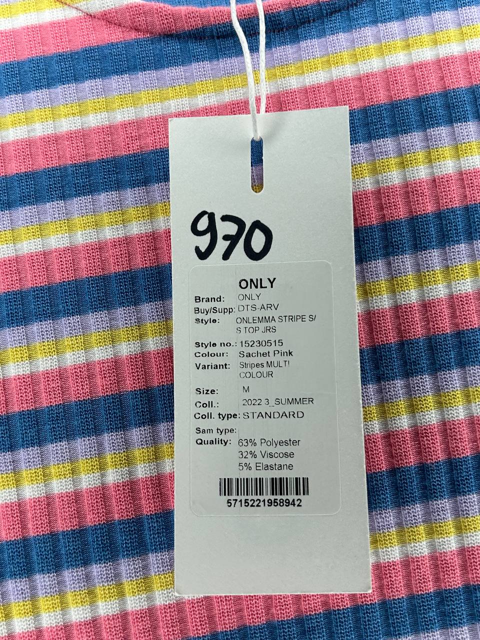 T-Shirts – Only – Maat M – Multicolor
