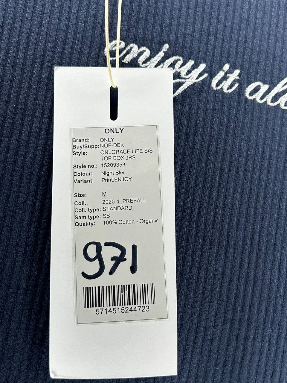 T-Shirts – Only – Maat M – Blauw