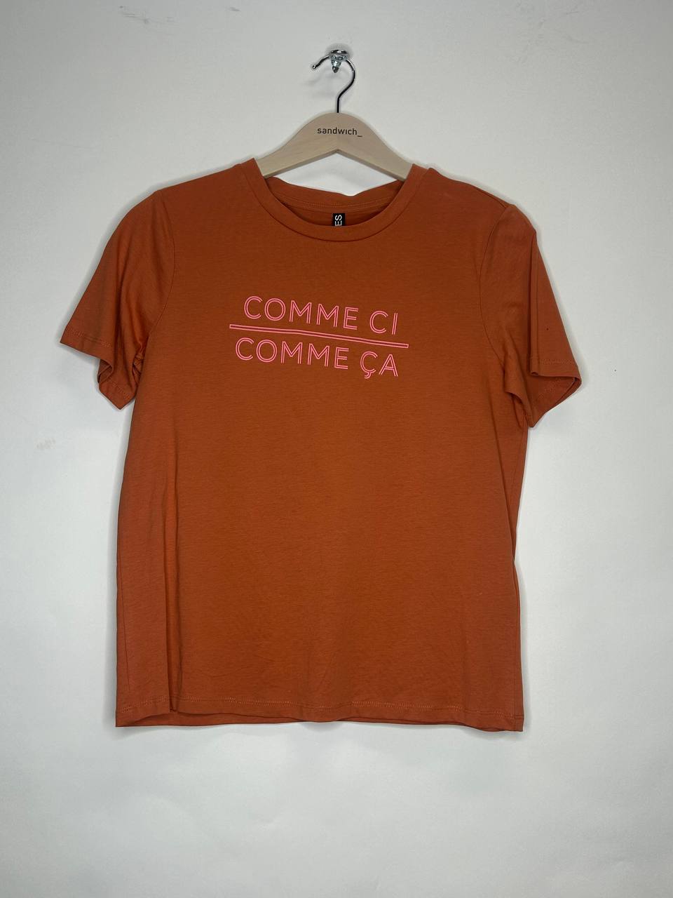 T-Shirts – Pieces – Maat S – Oranje