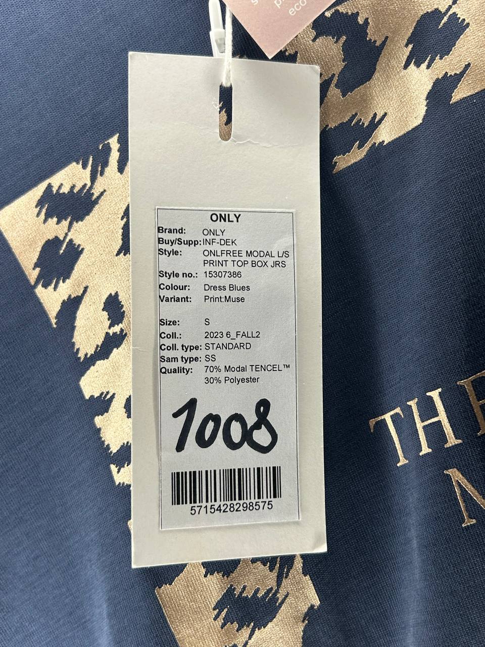 Longsleeves – Only – Maat S – Blauw