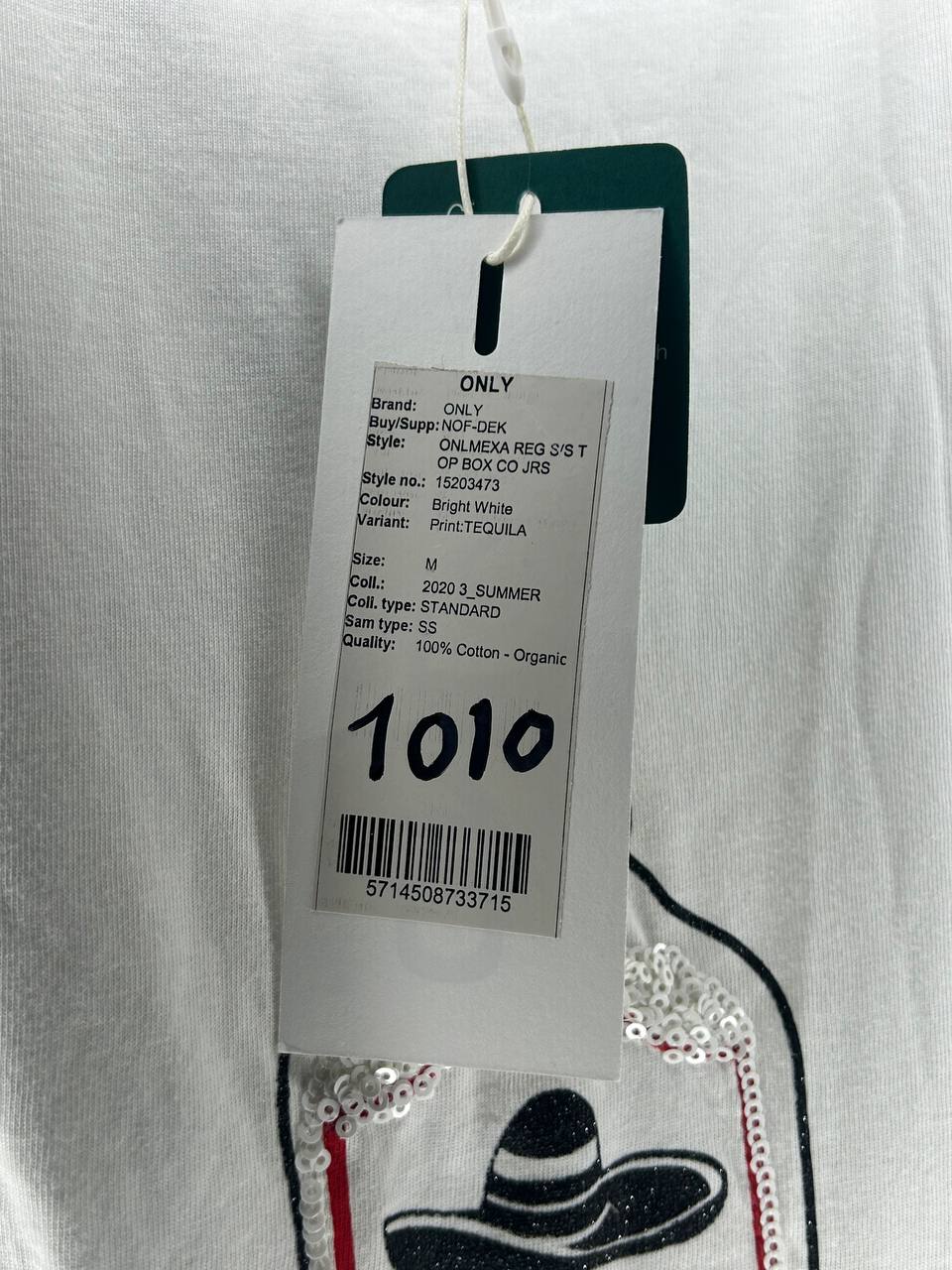 T-Shirts – Only – Maat M – Wit