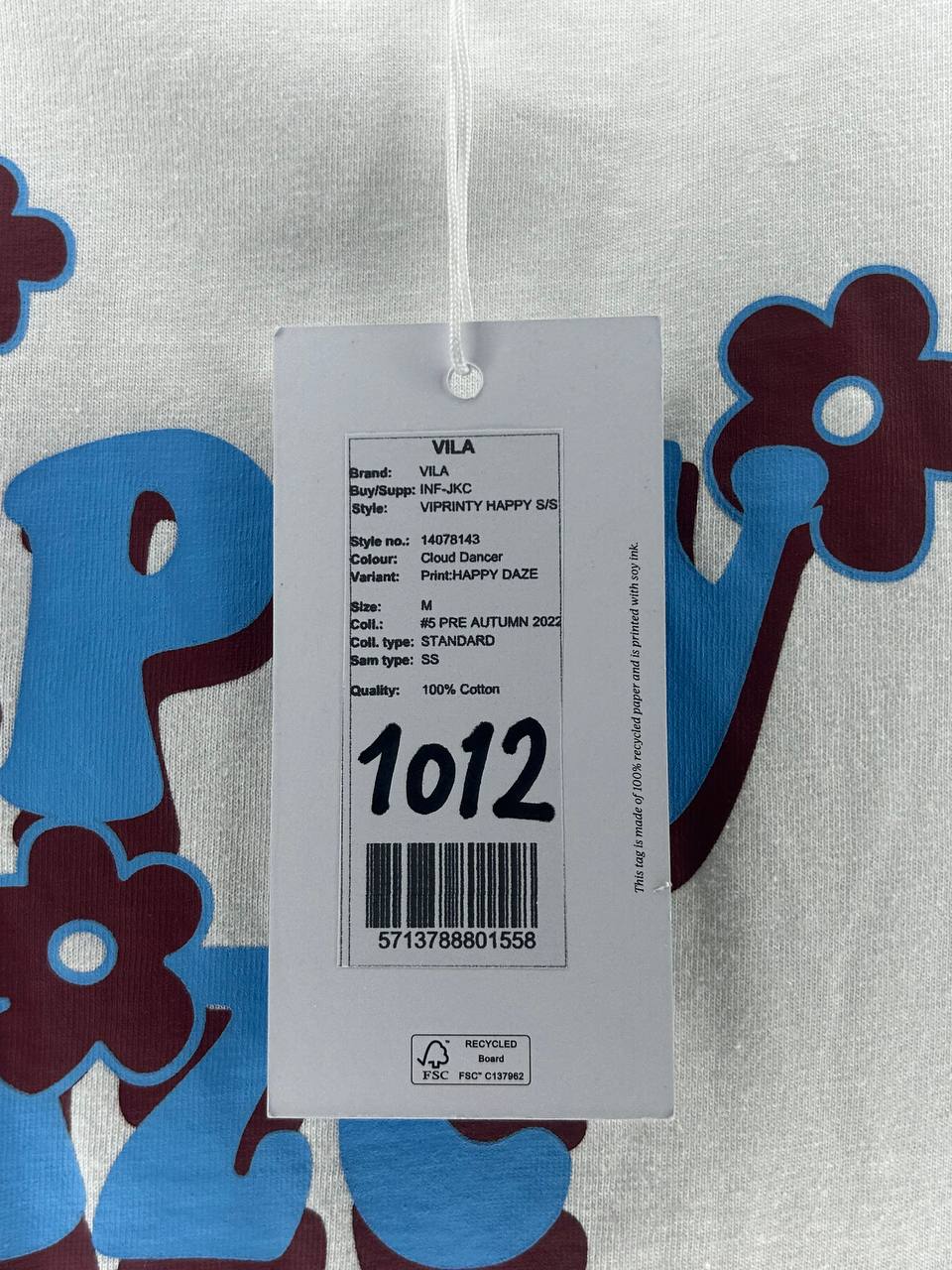 T-Shirts – Vila – Maat M – Wit