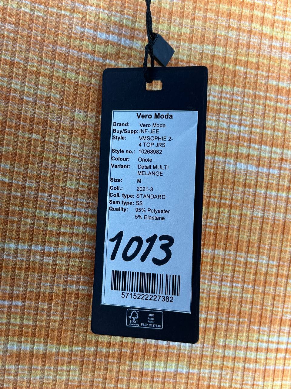 T-Shirts – Vero Moda – Maat M – Oranje