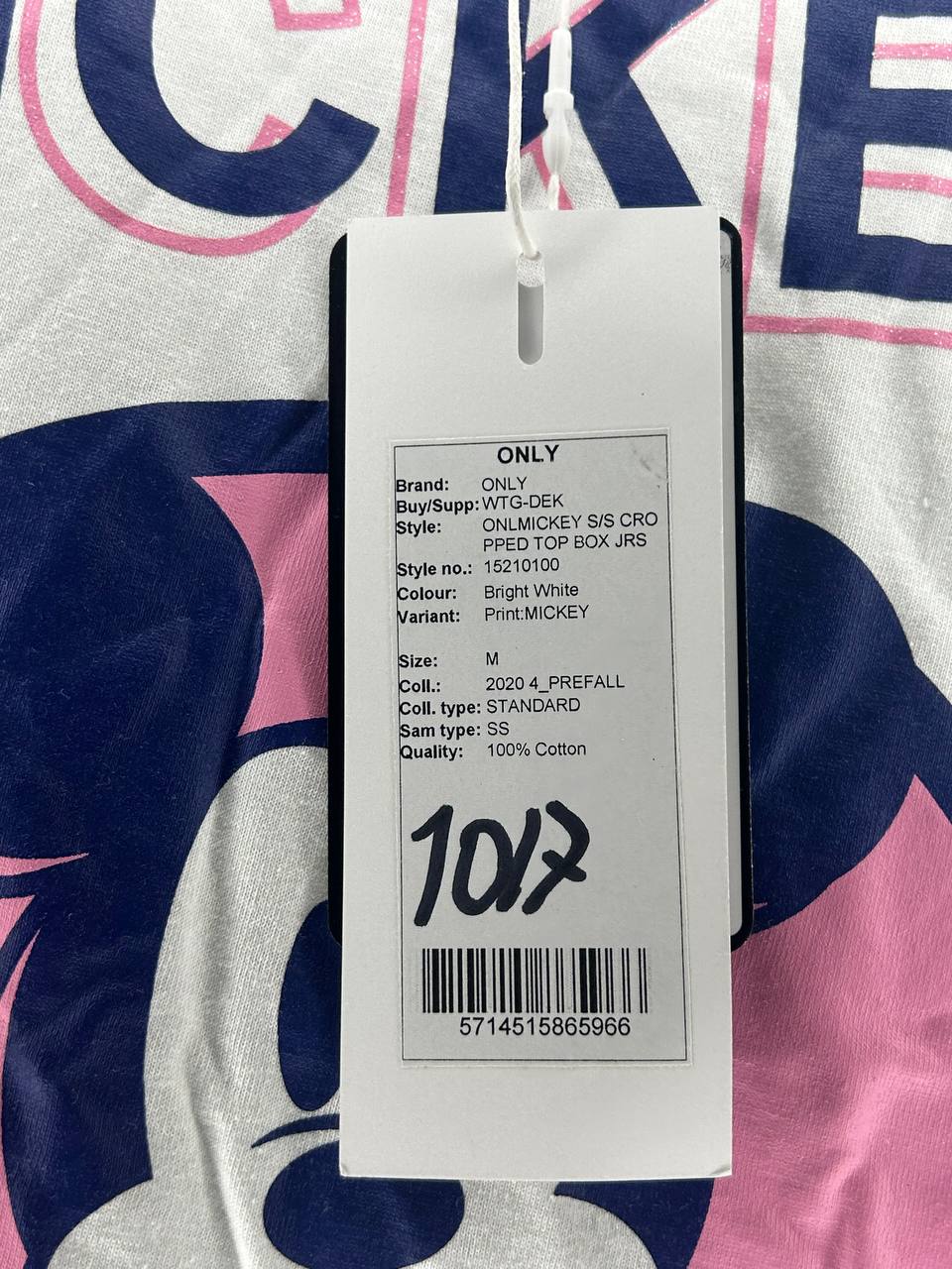 T-Shirts – Only – Maat M – Wit