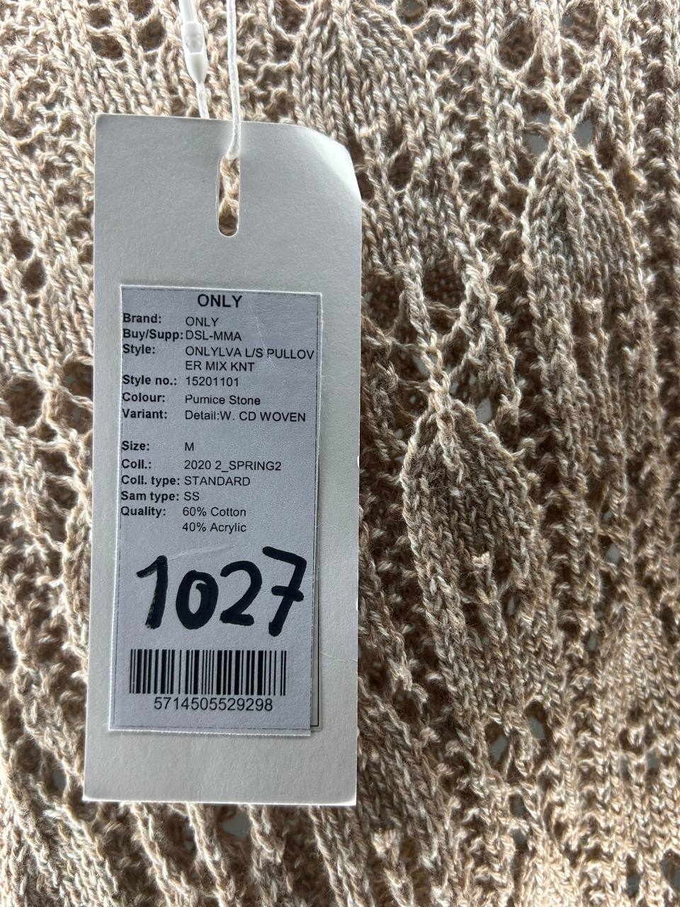 Sweaters – Only – Maat M – Beige