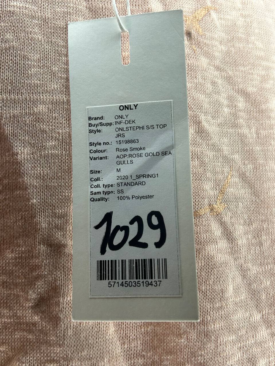 T-Shirts – Only – Maat M – Roze