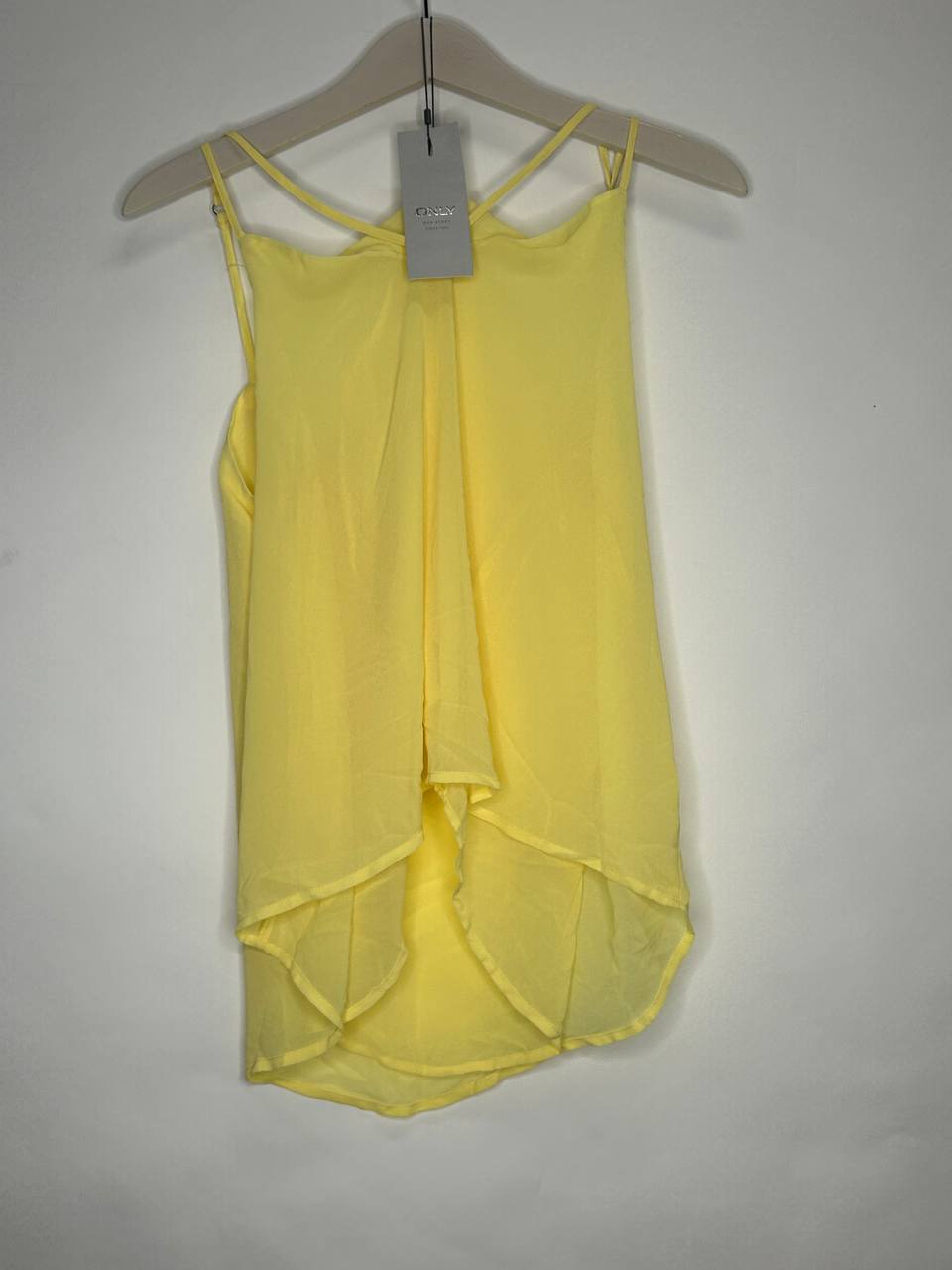 Mouwloze topjes – Only – Maat 38 – Geel