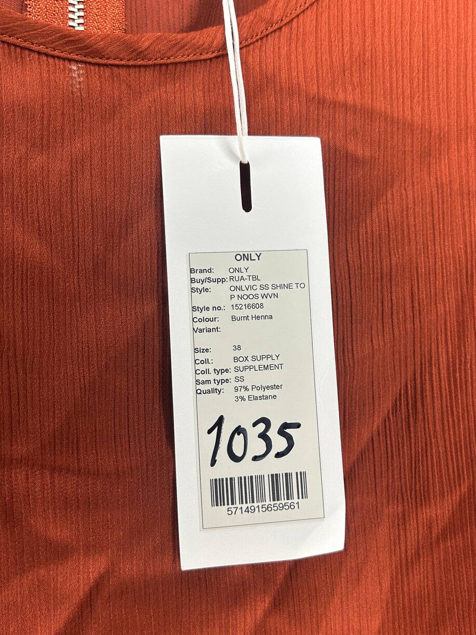 T-Shirts – Only – Maat 38 – Rood