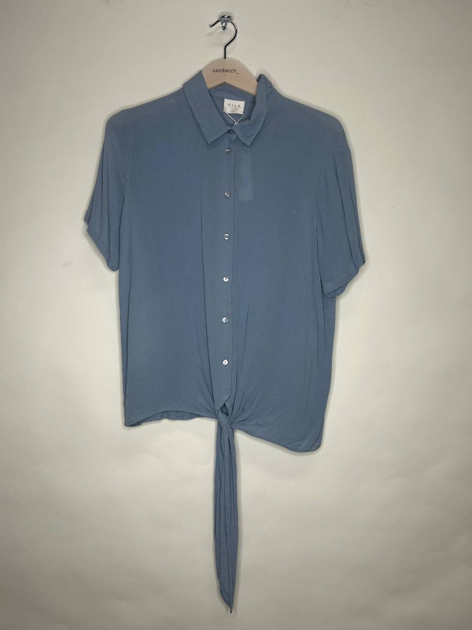 Blouses – Vila – Maat 38 – Blauw