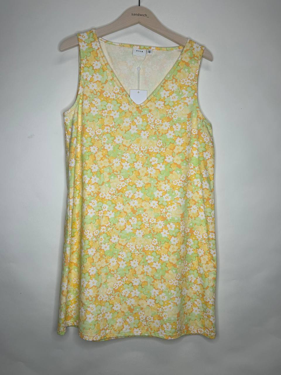 Zomerjurken – Vila – Maat 38 – Geel