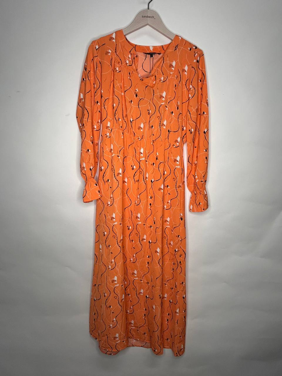 Lange jurken – Vero Moda – Maat M – Oranje