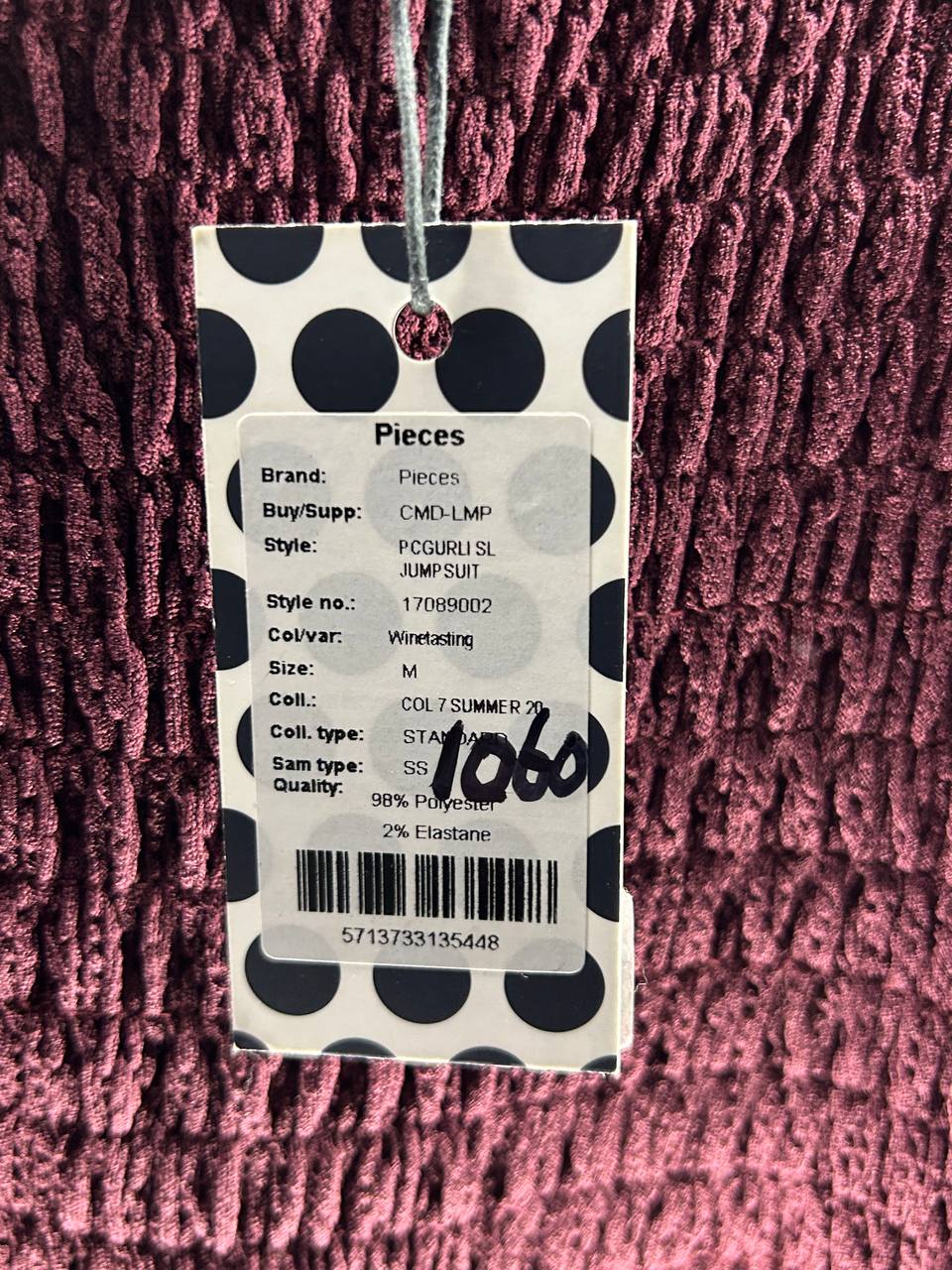 Lange jurken – Pieces – Maat M – Rood