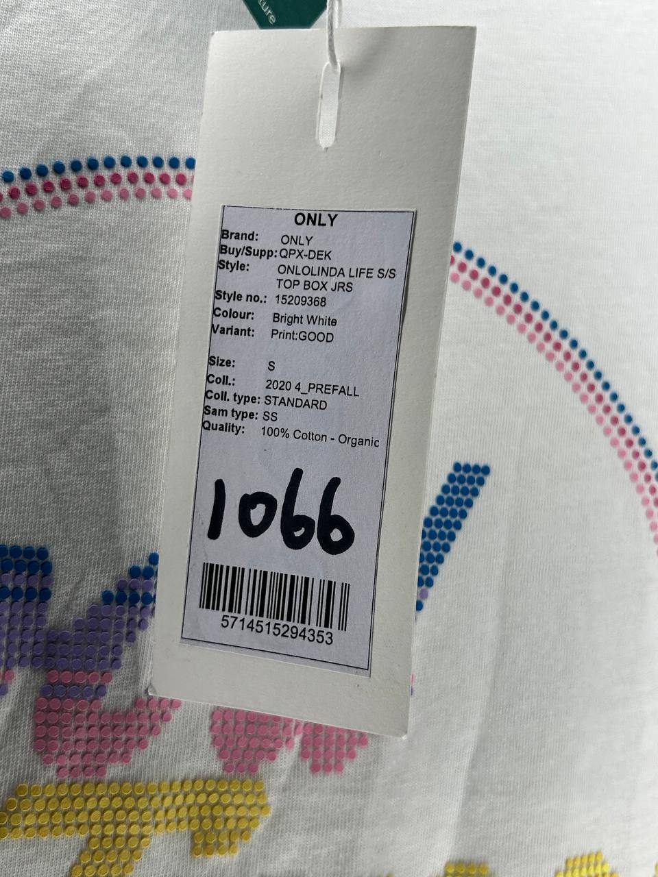 T-Shirts – Only – Maat S – Wit