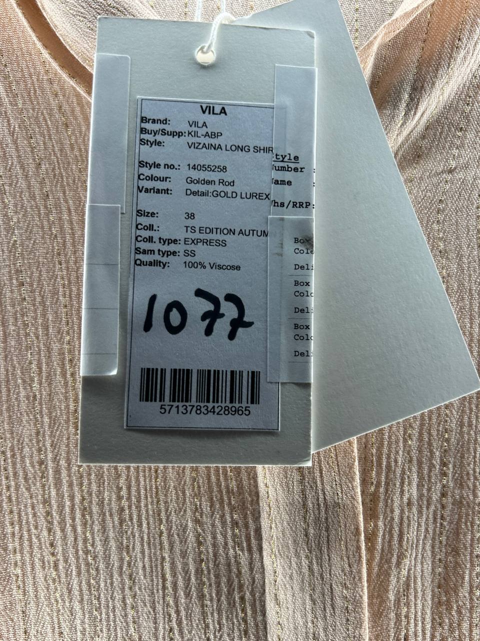 Blouses – Vila – Maat 38 – Beige