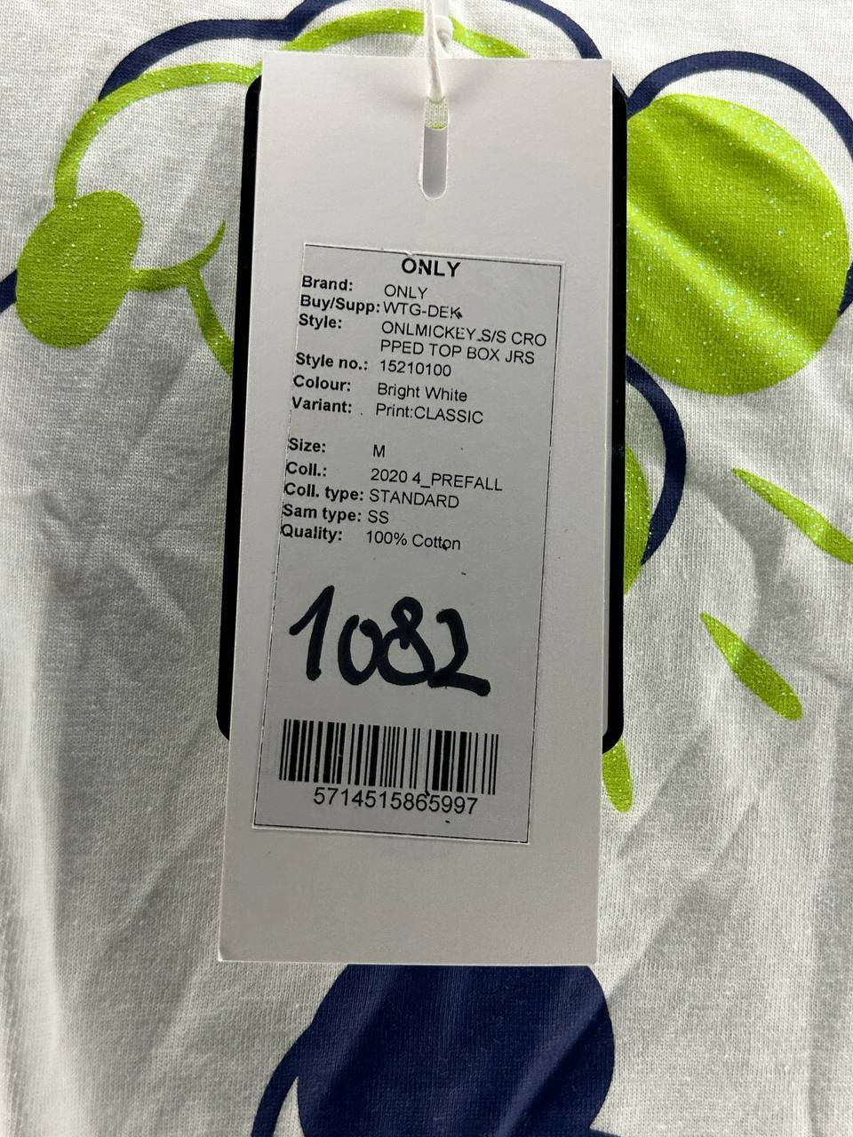 T-Shirts – Only – Maat M – Wit