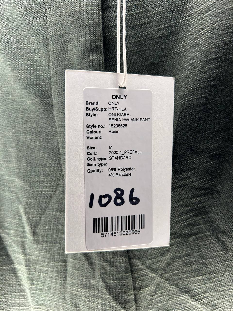 Broeken – Only – Maat M – Groen