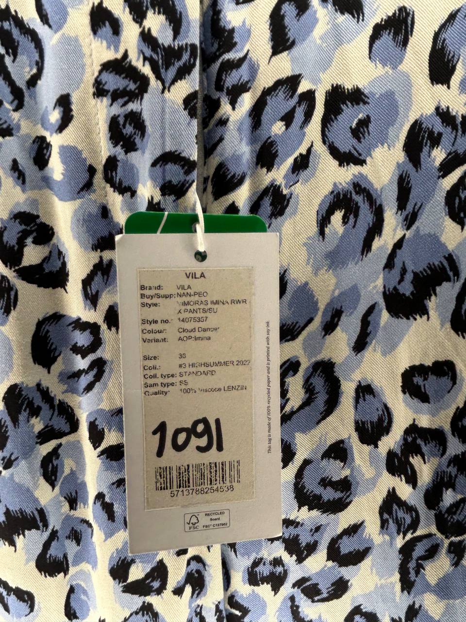 Broeken – Vila – Maat 33 – Blauw