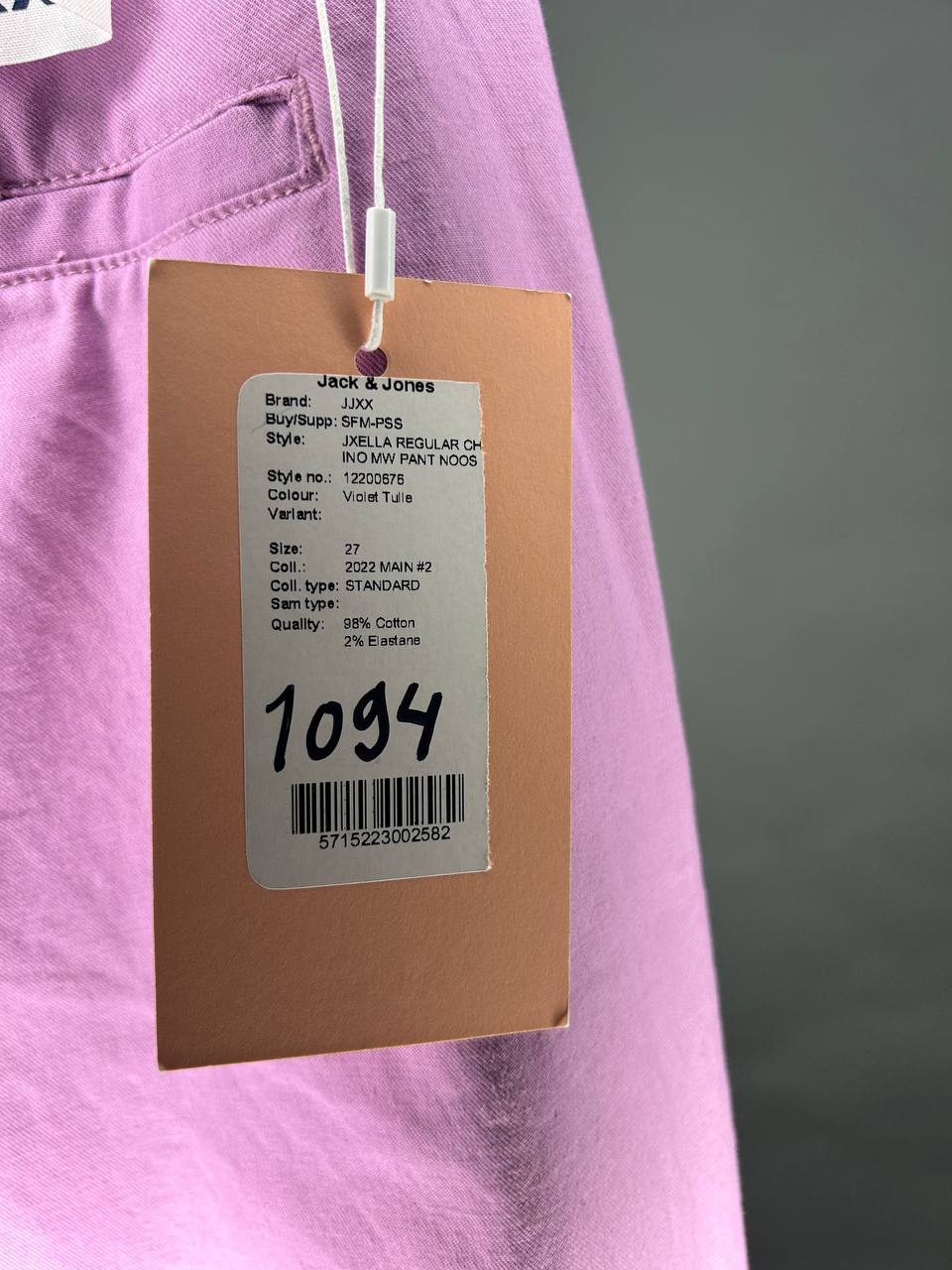 Broeken – Jack & Jones – Maat 27 – Paars