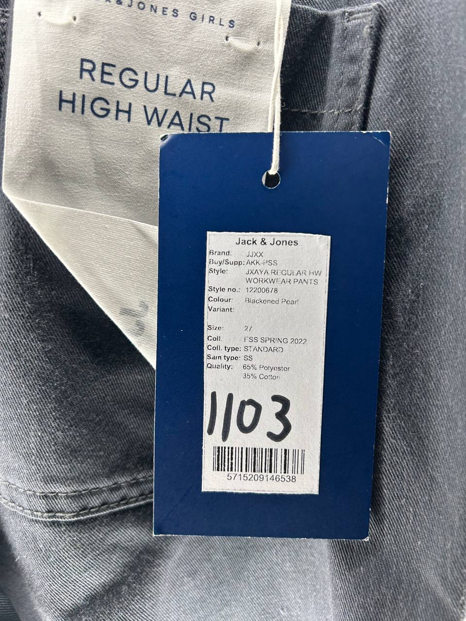 Broeken – Jack & Jones – Maat 2 – Grijs